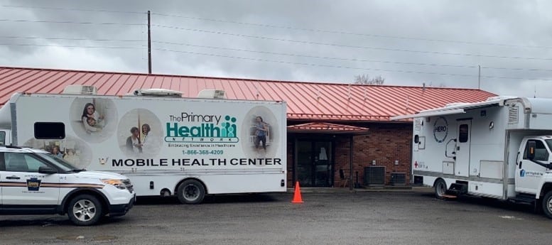 Health Secretary Visits Train Derailment Health Resource Center in Western PA